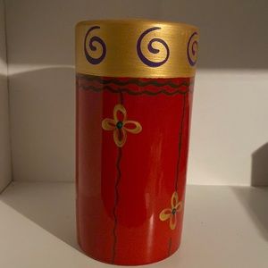 Pier 1 hand painted exclusive for pier 1  8.5 inches tall